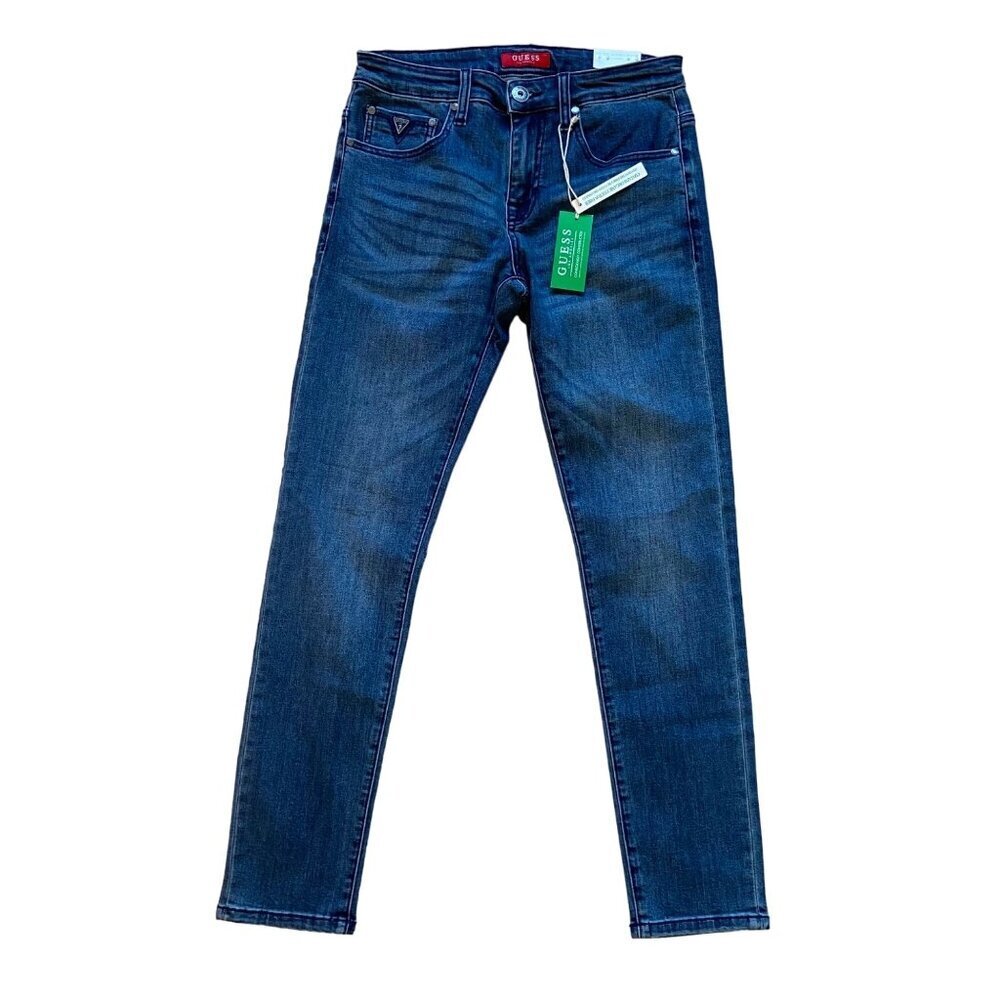 Guess Mid Rise Modern Skinny Avalon Jeans 29x30 Medium Wash Repreve Recycle